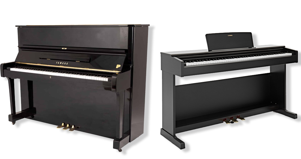 Piano acústico vs piano digital